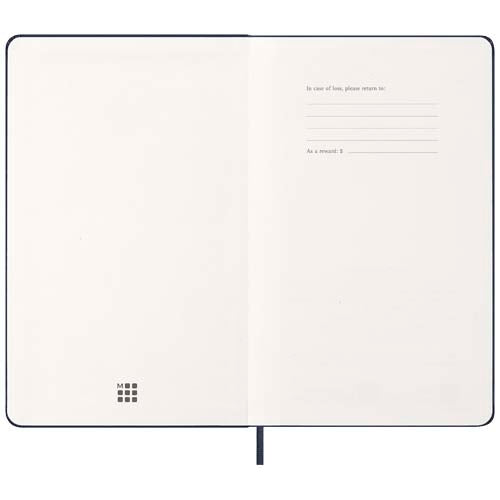 Planificador semanal L con tapa dura de 12 meses Moleskine