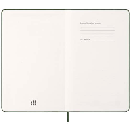 Planificador semanal L con tapa dura de 12 meses Moleskine