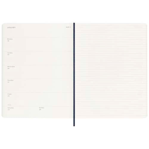 Libreta XL con tapa blanda de 12 meses Moleskine