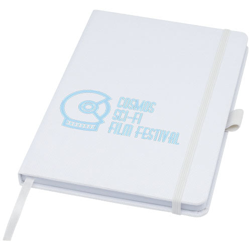 Libreta de papel reciclado A5 con tapa de PET reciclado Honua