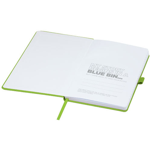 Libreta de papel reciclado A5 con tapa de PET reciclado Honua