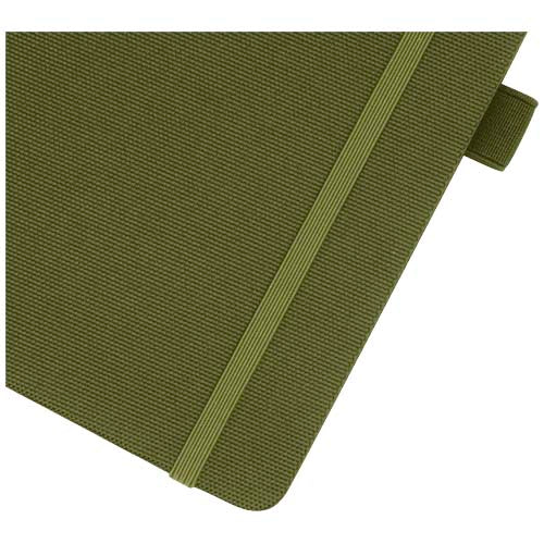 Libreta de papel reciclado A5 con tapa de PET reciclado Honua