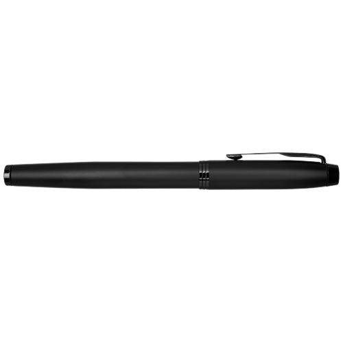 Parker set de bolígrafo y rollerball acromático con caja de regalo IM (tinta negra/azul)