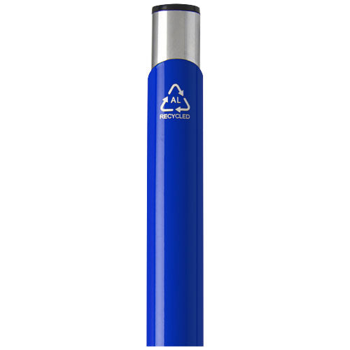 Bolígrafo de aluminio reciclado Moneta (tinta negra)