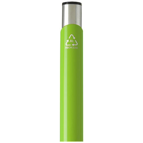 Bolígrafo de aluminio reciclado Moneta (tinta negra)