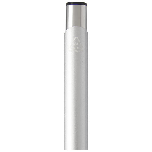 Bolígrafo de aluminio reciclado Moneta (tinta negra)