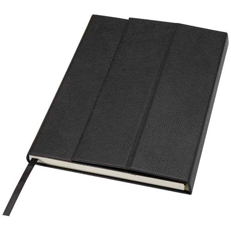 Libreta de tapa dura A5 de cuero regenerado