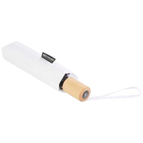 Paraguas plegable de 21" de PET reciclado resistente al viento Birgit