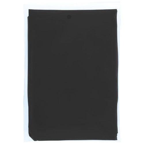 Poncho de lluvia desechable de material reciclado con bolsa de almacenamiento Mayan