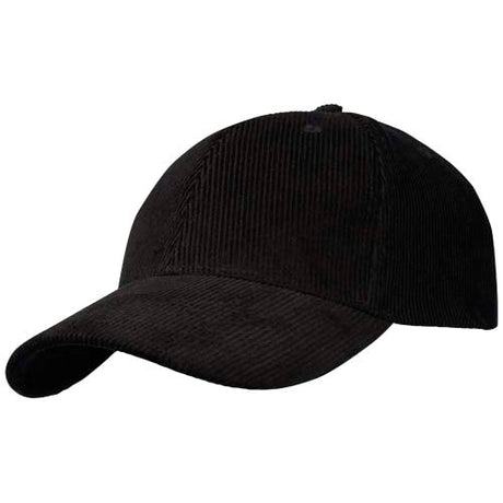 Gorra de 6 paneles de pana reciclada