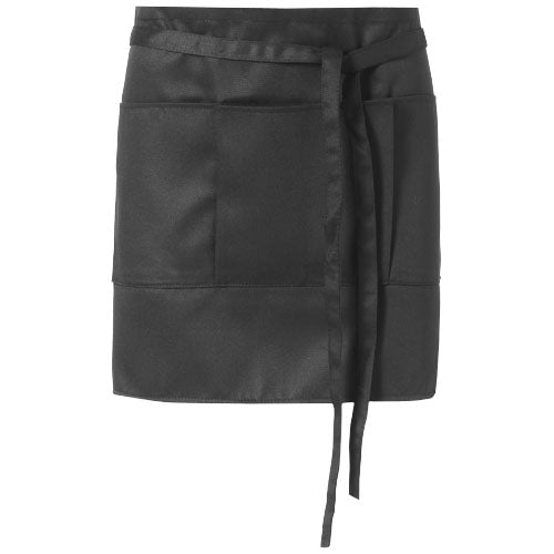 Delantal corto con 3 bolsillos de de 240g/m²