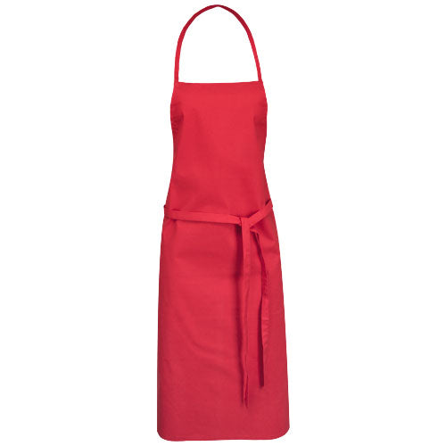 Delantal 100% algodón de 180g/m² con cinturón trasero