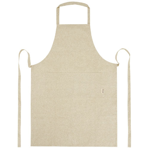 Delantal de algodón reciclado de 200 g/m² Pheebs