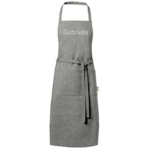 Delantal de algodón reciclado de 200 g/m² Pheebs