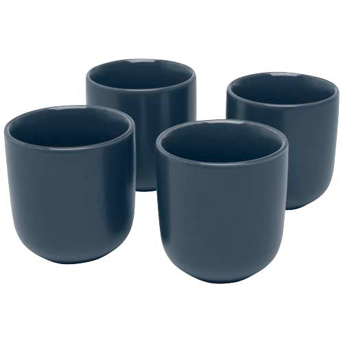 Cuatro tazas de expreso de