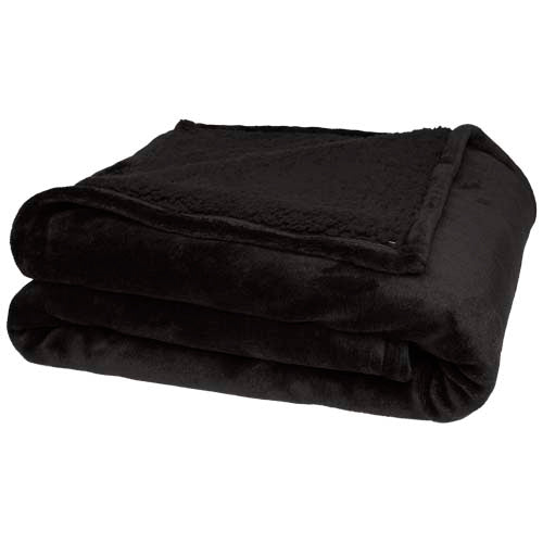 Manta de sherpa reciclada con