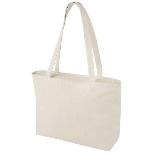 Bolsa Tote de algodón 320 g/m² con cremallera