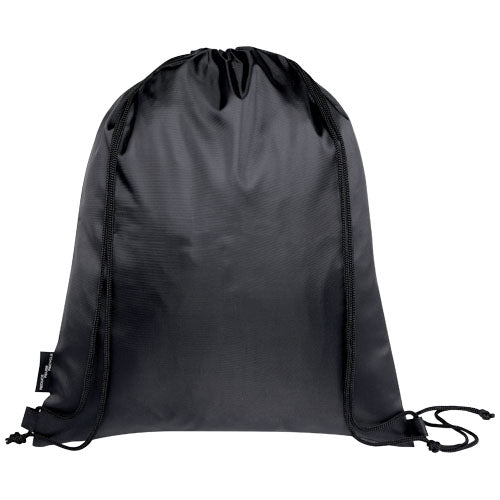 Bolsa con cordón plegable reciclada