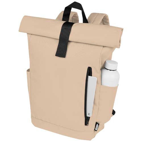 Mochila enrollable de 15,6" GRS RPET de 18 L Byron