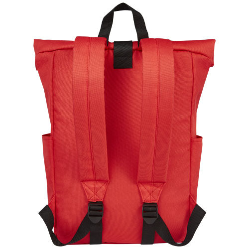 Mochila enrollable de 15,6" GRS RPET de 18 L Byron
