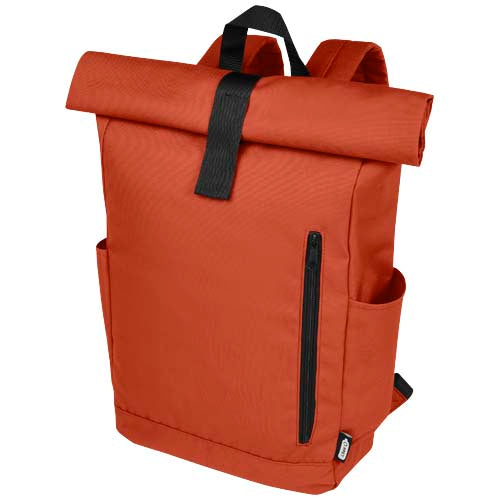 Mochila enrollable de 15,6" GRS RPET de 18 L Byron