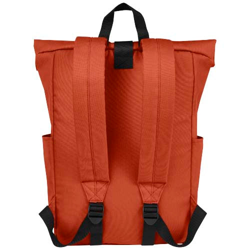 Mochila enrollable de 15,6" GRS RPET de 18 L Byron