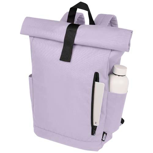Mochila enrollable de 15,6" GRS RPET de 18 L Byron
