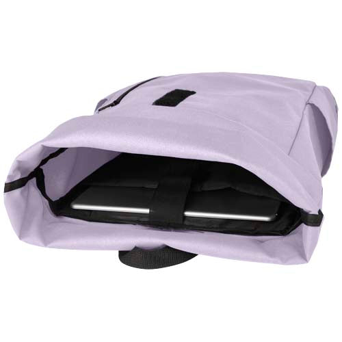 Mochila enrollable de 15,6" GRS RPET de 18 L Byron