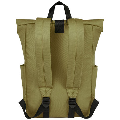 Mochila enrollable de 15,6" GRS RPET de 18 L Byron