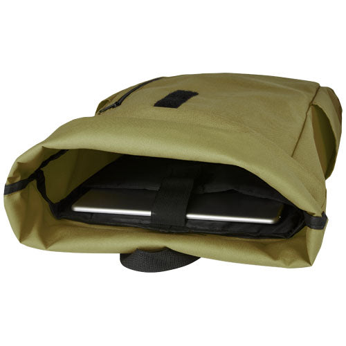 Mochila enrollable de 15,6" GRS RPET de 18 L Byron