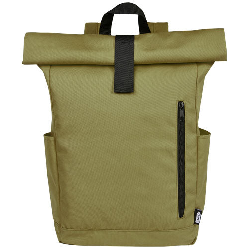 Mochila enrollable de 15,6" GRS RPET de 18 L Byron