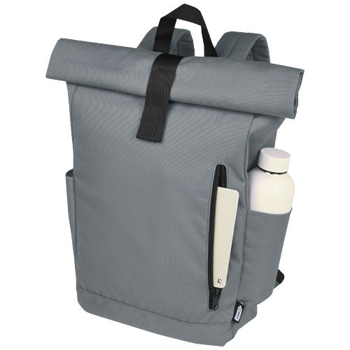 Mochila enrollable de 15,6" GRS RPET de 18 L Byron