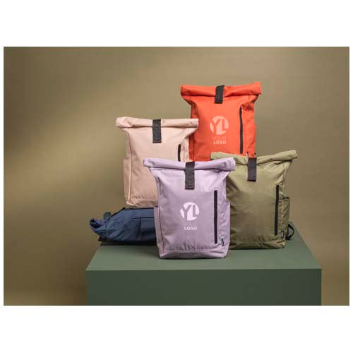 Mochila enrollable de 15,6" GRS RPET de 18 L Byron