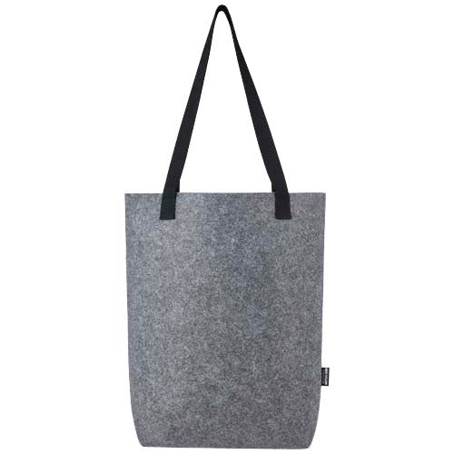 Bolsa Tote de fieltro reciclado GRS con fondo ancho de 12 L Felta
