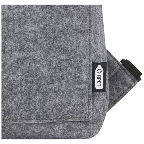 Bolsa para bicicleta enrollable de fieltro reciclado GRS de 13 L Felta