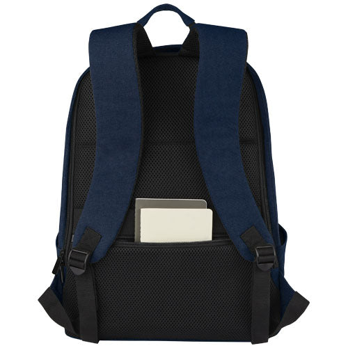 Mochila antirrobo de 18 L para portátil de 15,6" de lona reciclada GRS Joey