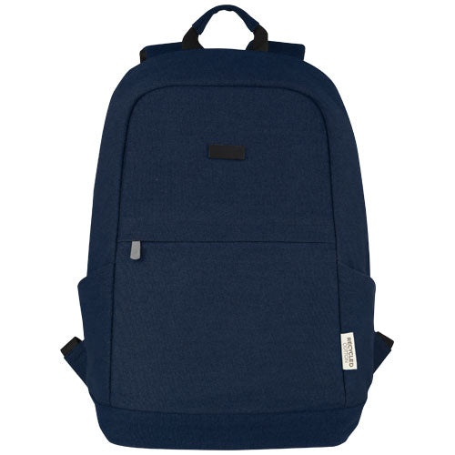 Mochila antirrobo de 18 L para portátil de 15,6" de lona reciclada GRS Joey