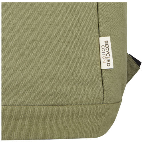 Mochila antirrobo de 18 L para portátil de 15,6" de lona reciclada GRS Joey
