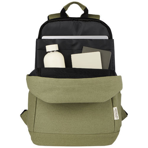 Mochila antirrobo de 18 L para portátil de 15,6" de lona reciclada GRS Joey