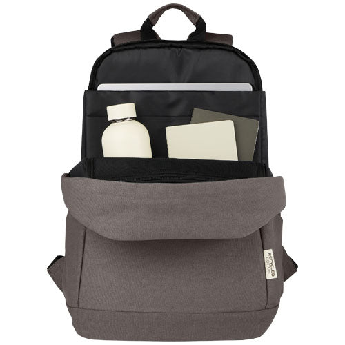 Mochila antirrobo de 18 L para portátil de 15,6" de lona reciclada GRS Joey
