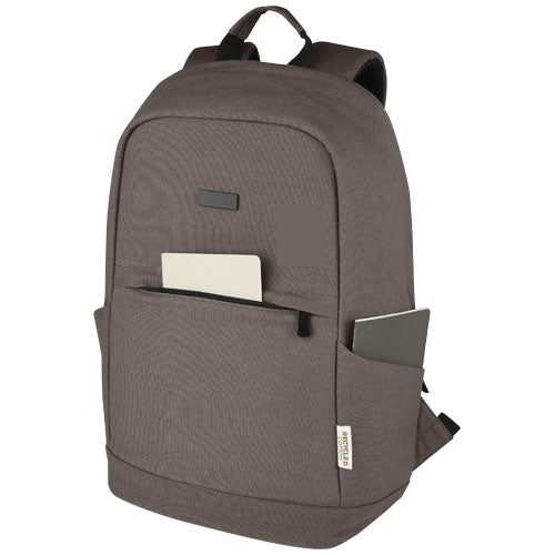 Mochila antirrobo de 18 L para portátil de 15,6" de lona reciclada GRS Joey