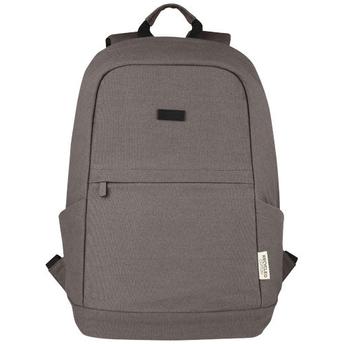 Mochila antirrobo de 18 L para portátil de 15,6" de lona reciclada GRS Joey