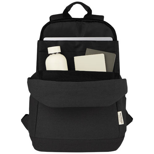 Mochila antirrobo de 18 L para portátil de 15,6" de lona reciclada GRS Joey