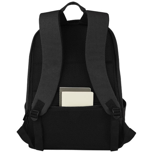 Mochila antirrobo de 18 L para portátil de 15,6" de lona reciclada GRS Joey