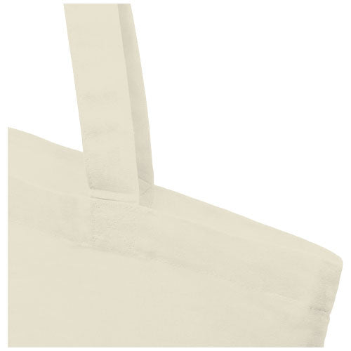 Bolsa Tote de algodón reciclado GRS de 140 g/m2 de 7 L Madras