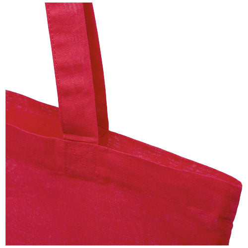 Bolsa Tote de algodón reciclado GRS de 140 g/m2 de 7 L Madras