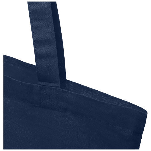 Bolsa Tote de algodón reciclado GRS de 140 g/m2 de 7 L Madras