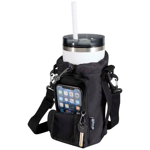 Bolsa para botellas de viaje reciclada de 2 litros