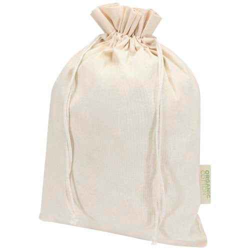 Bolsa de regalo algodón orgánico OCS de 140 g/m² - 42 x 30 cm