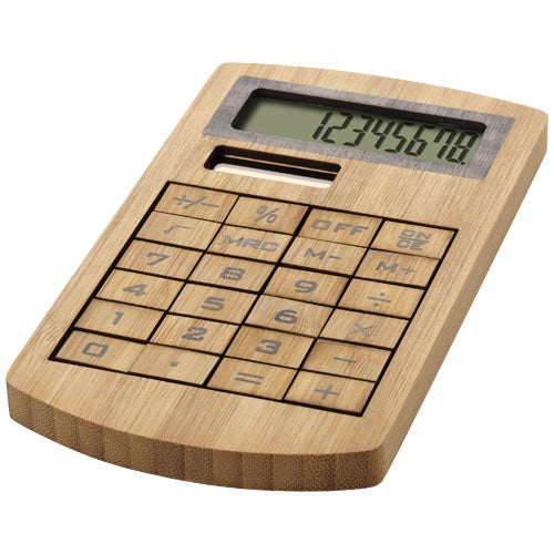 Calculadora de bambú "Eugene"